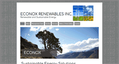 Desktop Screenshot of econoxgroup.com